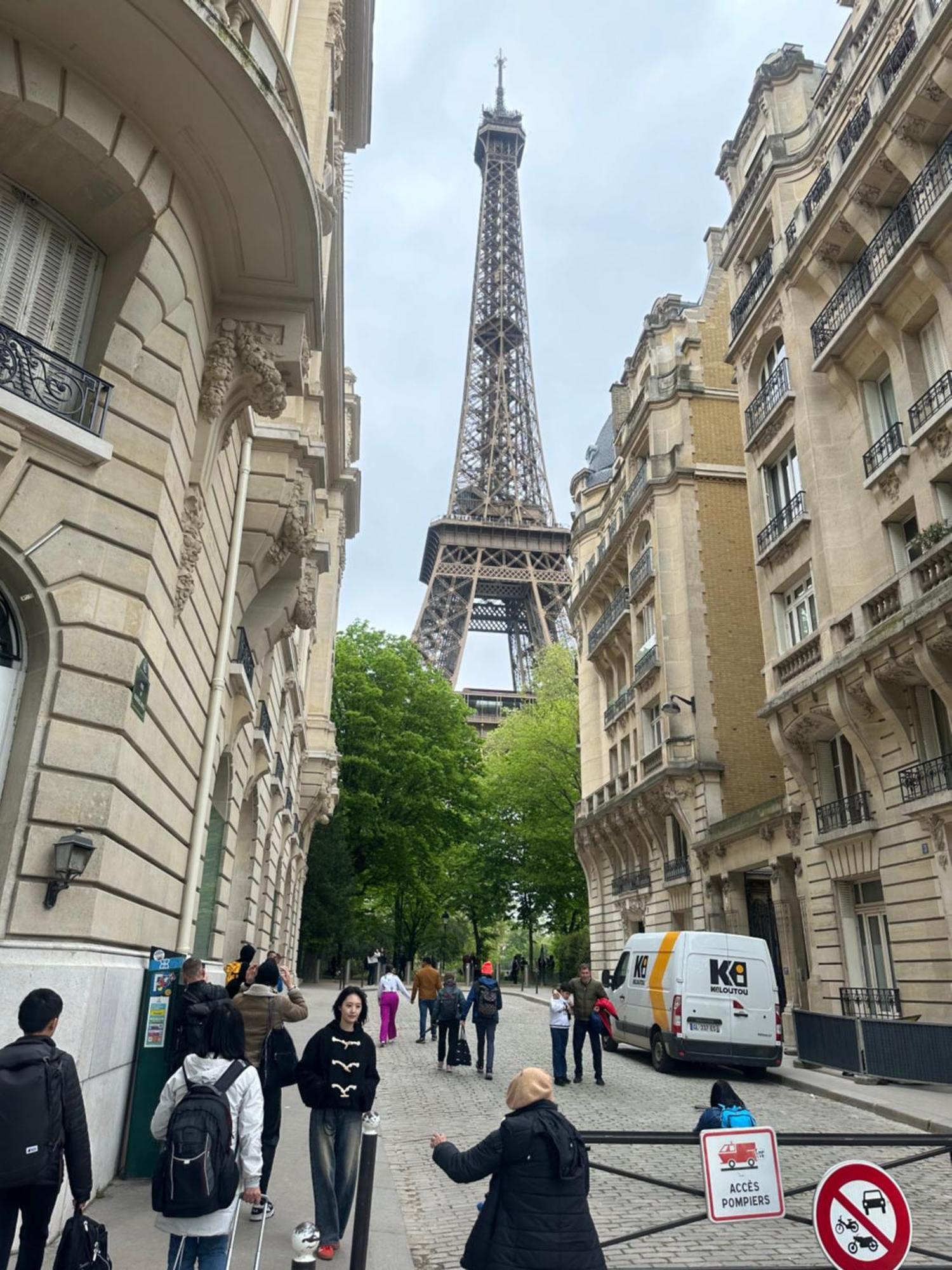Apartament Eiffel Tower / Tour Eiffel Paryż Zewnętrze zdjęcie